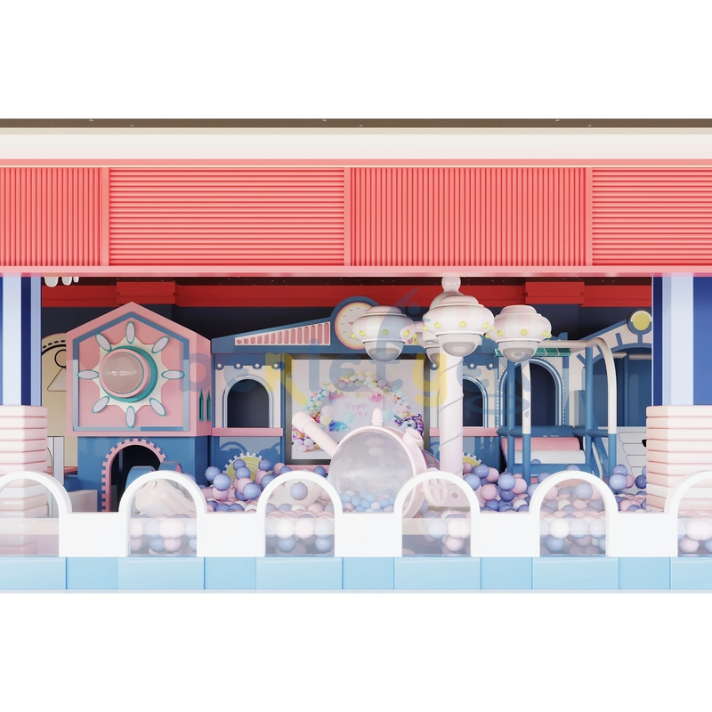 Luxury Indoor Playground Soft Play Equipment - Gambar 8