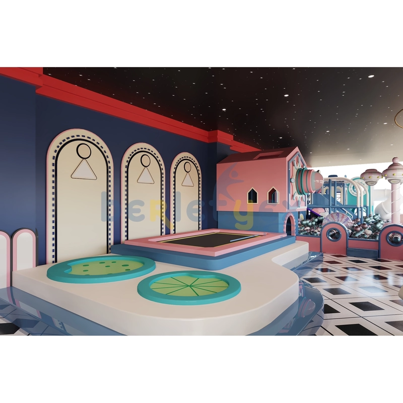 Luxury Indoor Playground Soft Play Equipment - Gambar 5