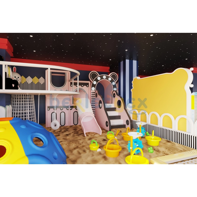Luxury Indoor Playground Soft Play Equipment - Gambar 7